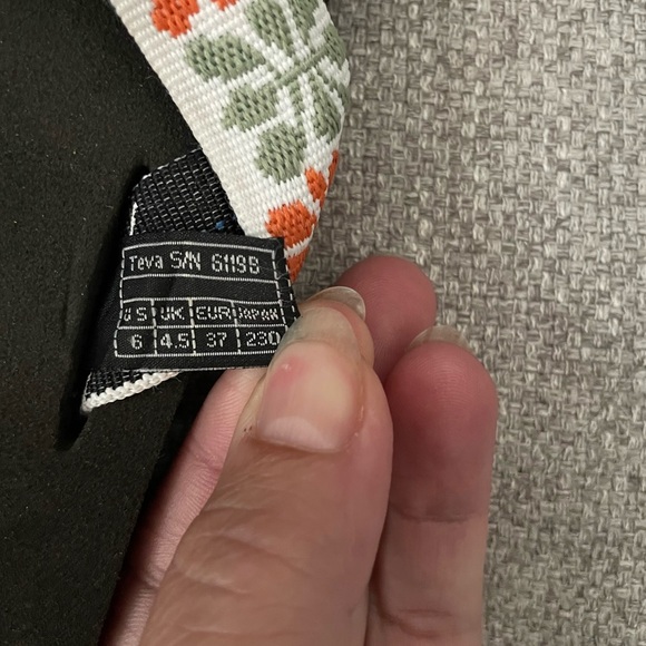 TEVA- Mush II flip flops- NWOT - Picture 3 of 4